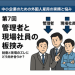 特集「中小企業のための外国人雇用の実務と悩み」─ 限られたリソースで、最大の定着効果を ─第7回