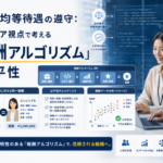 賃金の均等待遇の遵守：エンジニア視点で考える「報酬アルゴリズム」の公平性