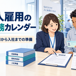 外国人雇用の年間実務カレンダー【第1回】